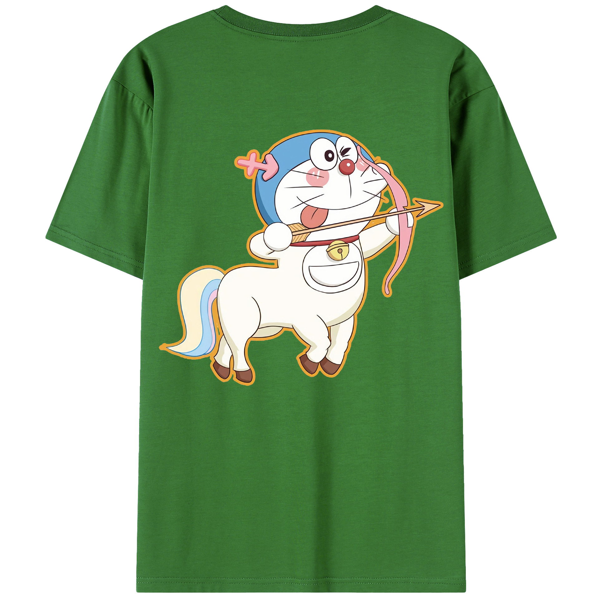 （画像用） ドラえもん Doraemon レディース半袖Tシャツ(バックプリント)